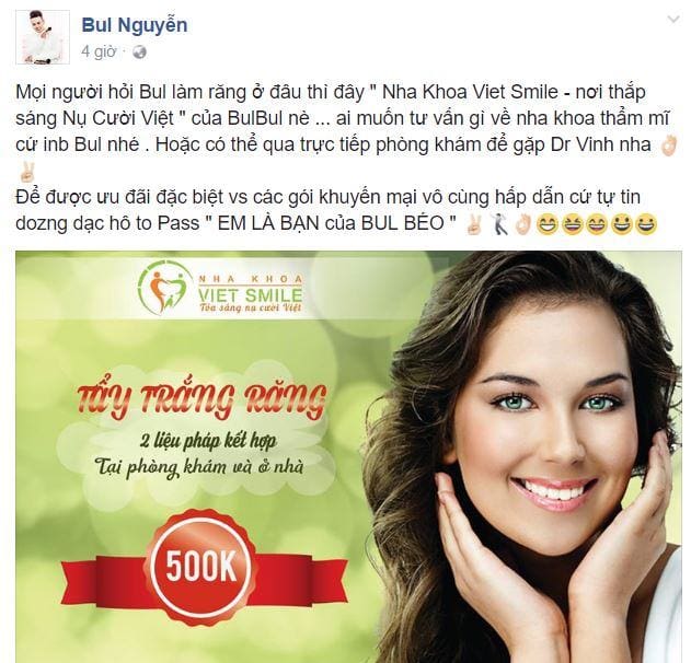khach hang Bul Nguyen boc rang su