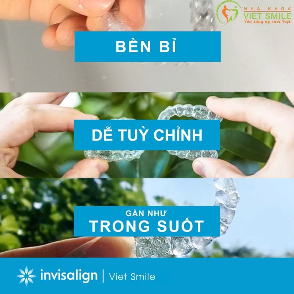 Niềng răng invisalign là gì? Vì sao niềng răng invisalign đắt nhưng vẫn được hàng triệu người săn đón 2 Khay nieng thoai mai