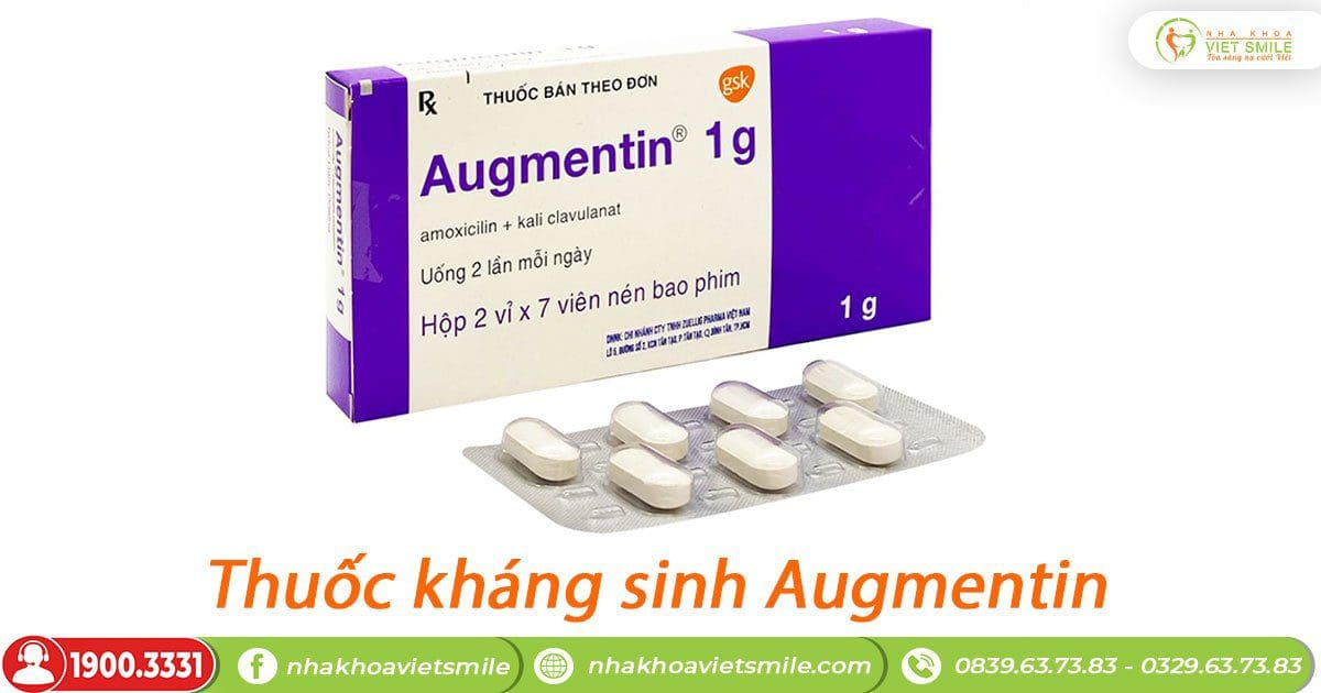 Thuốc kháng sinh augmentin