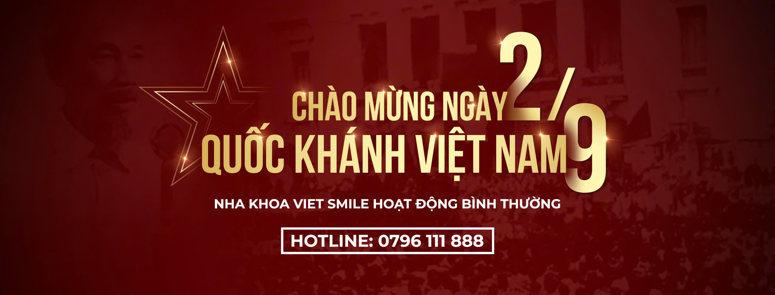 VIET SMILE THÔNG BÁO HOẠT ĐỘNG BÌNH THƯỜNG TRONG KỲ NGHỈ LỄ QUỐC KHÁNH 2/9 VIET SMILE THÔNG BÁO HOẠT ĐỘNG BÌNH THƯỜNG TRONG KỲ NGHỈ LỄ QUỐC KHÁNH 2/9 