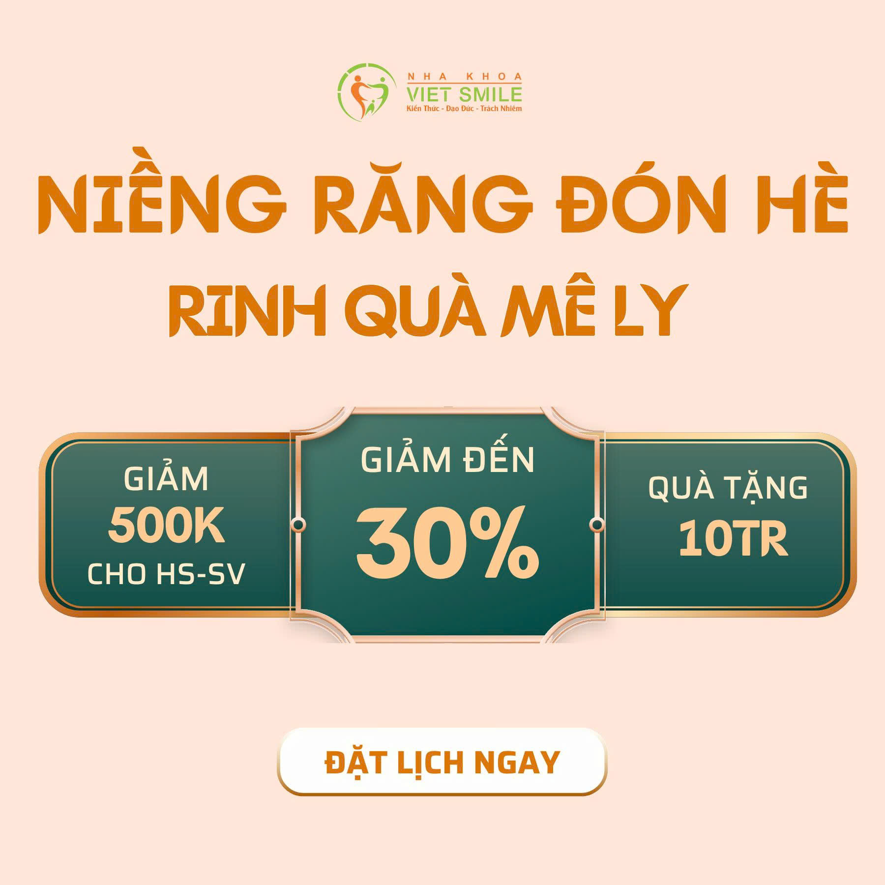 ƯU ĐÃI NIỀNG RĂNG THÁNG 6