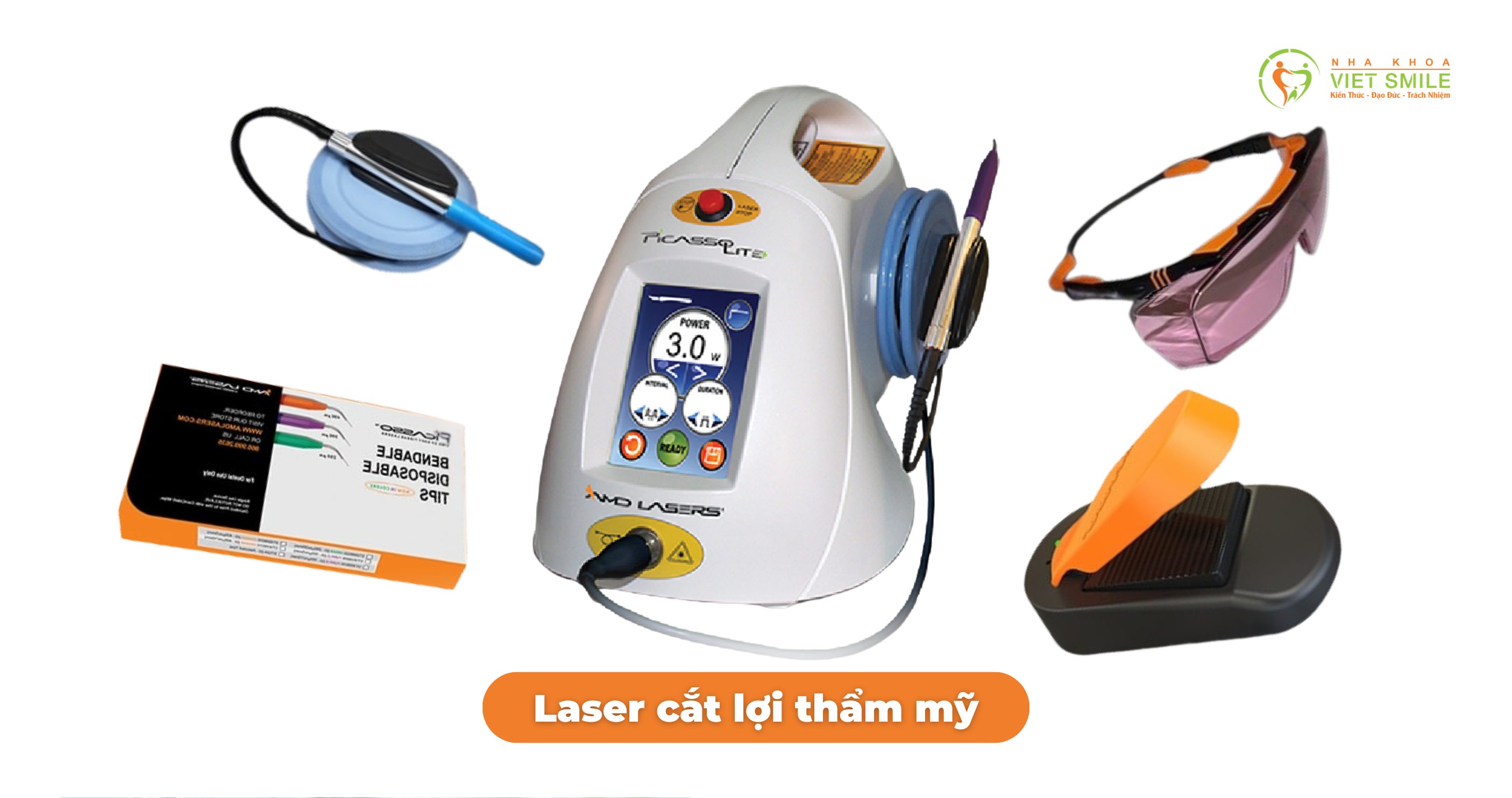 Máy cắt lợi bằng Laser tiên tiến