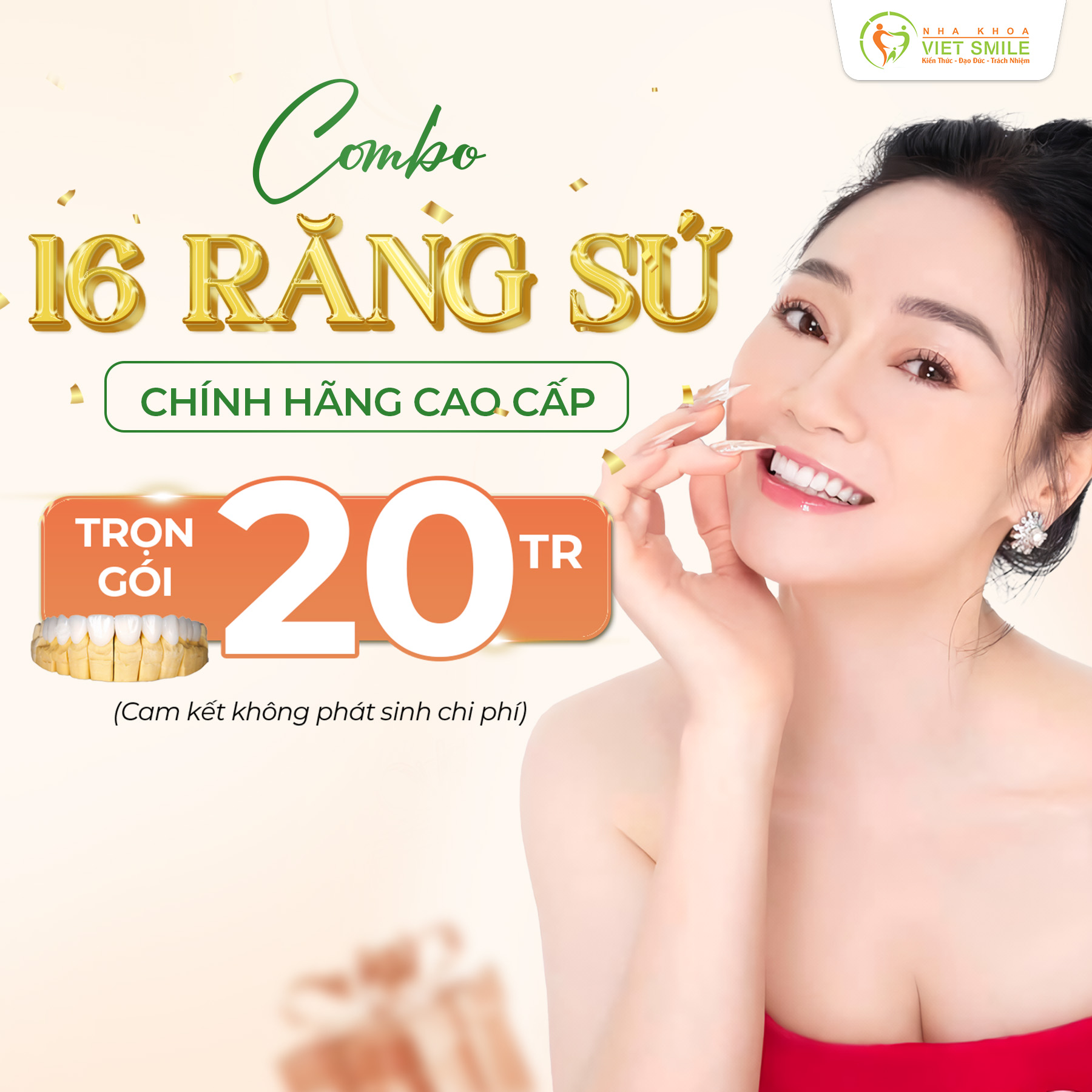 Ưu đãi răng răng sứ tháng 10
