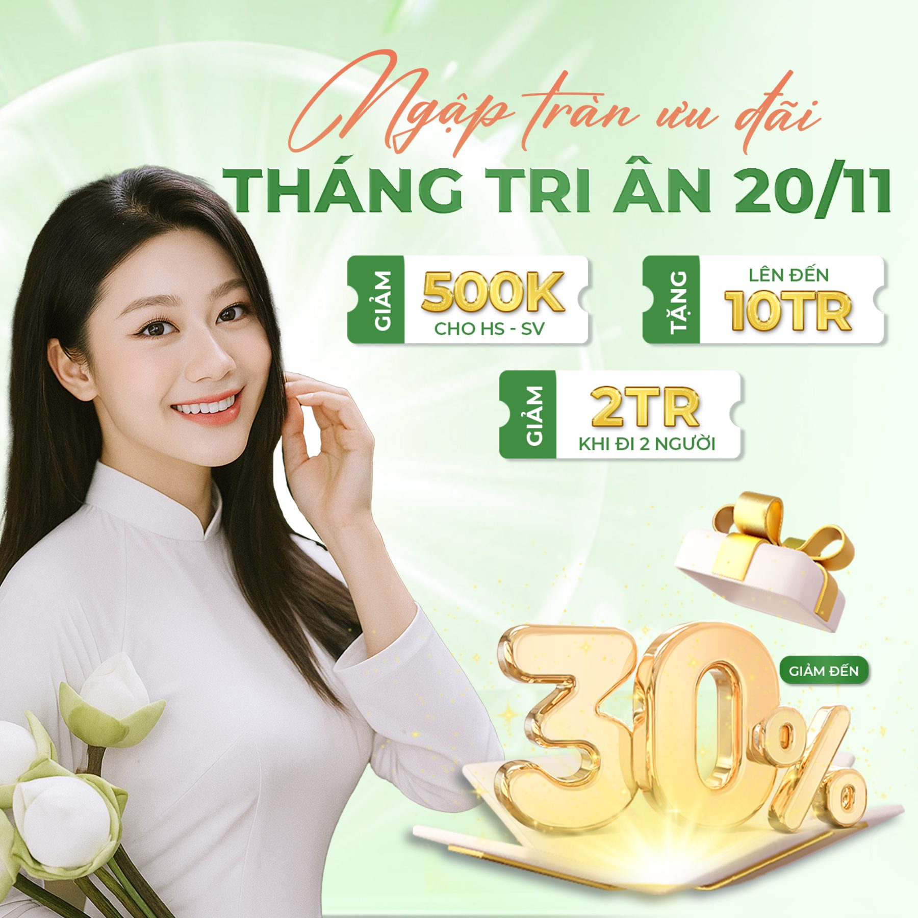 ƯU ĐÃI NIỀNG RĂNG THÁNG 11