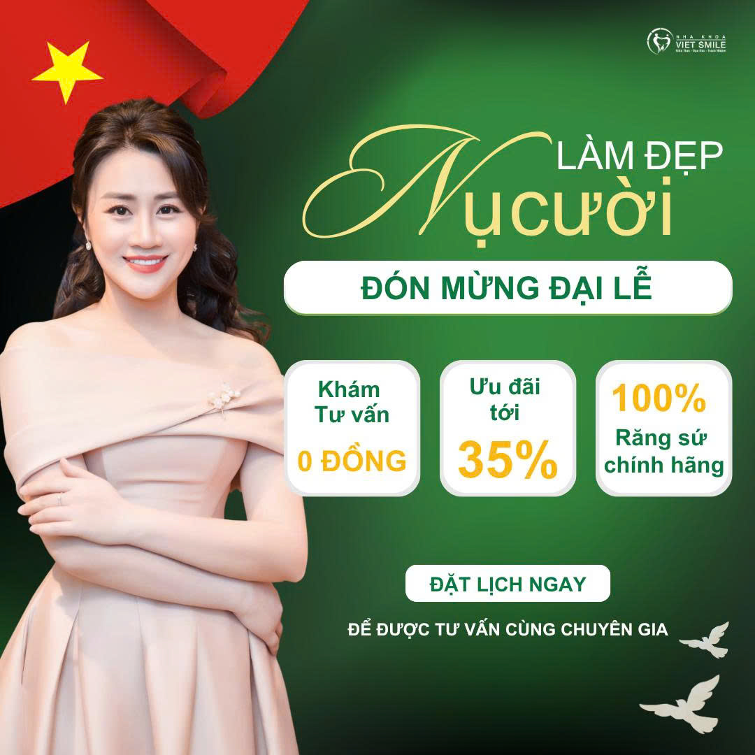 ƯU ĐÃI RĂNG SỨ THẨM MỸ THÁNG 4 - 2026