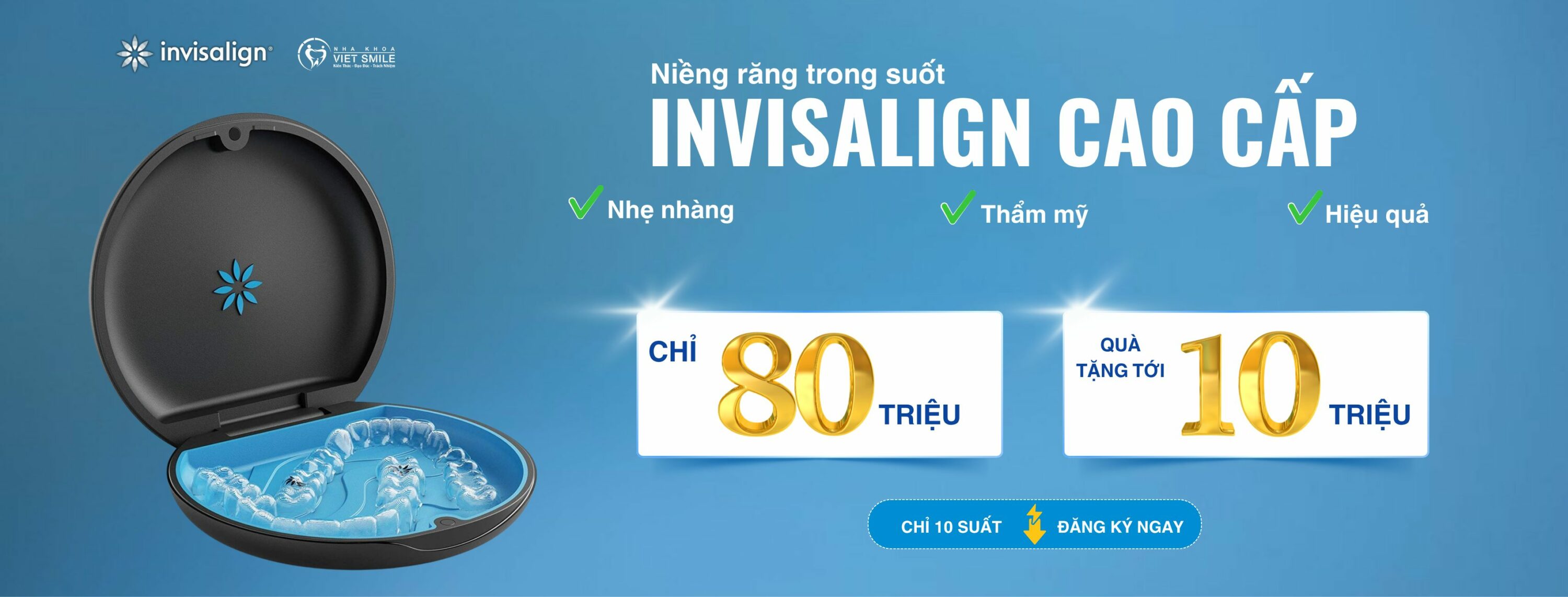 Niềng răng trong suốt Invisalign