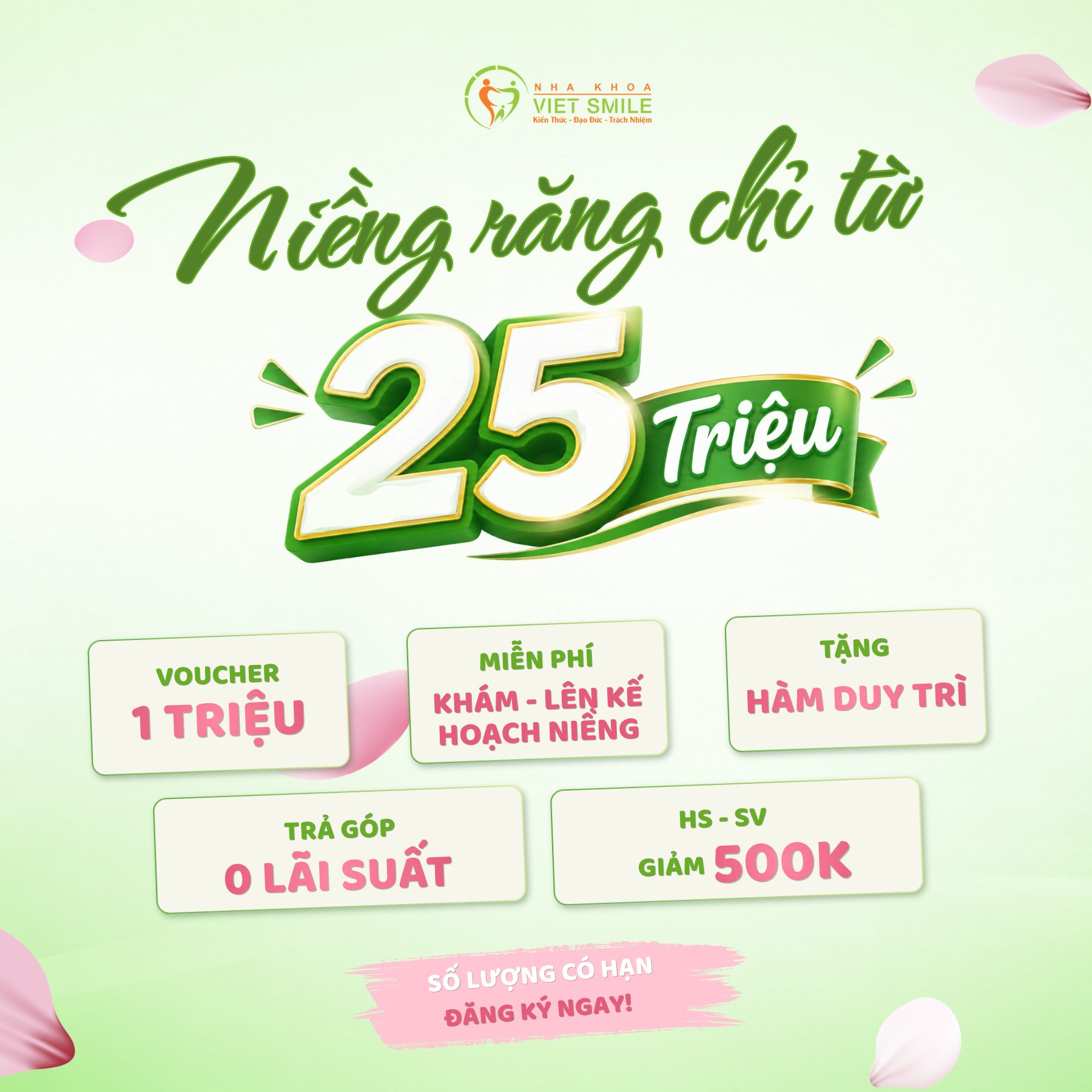 ƯU ĐÃI NIỀNG THÁNG CỦA NÀNG