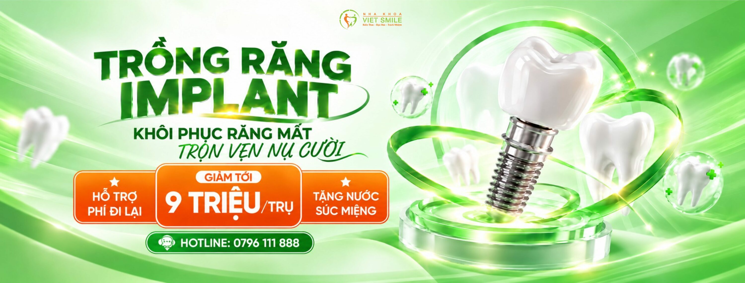 ƯU ĐÃI TRỒNG IMPLANT THÁNG 10
